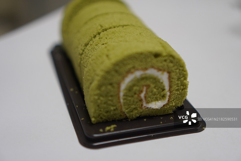 绿茶山药卷图片素材