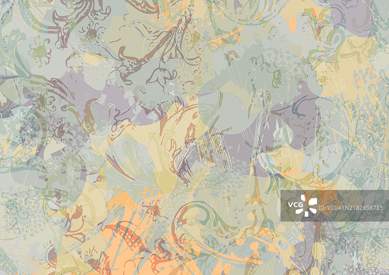 异化的花卉背景图片素材