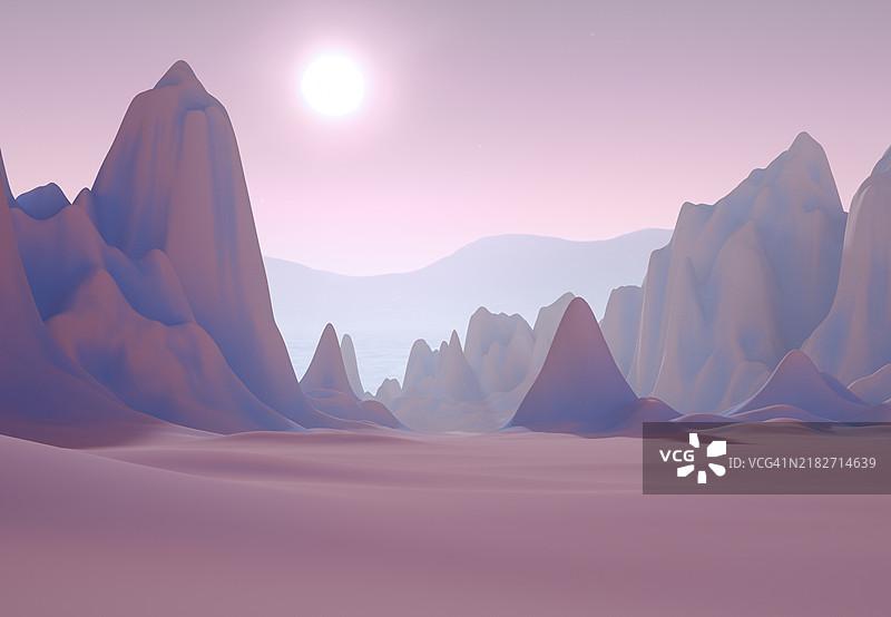 外星球景观图片素材