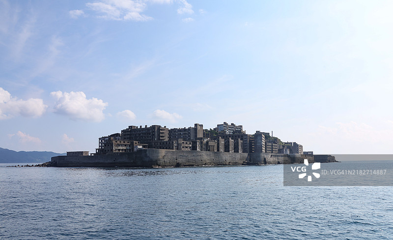 旅行目的地 - 端岛，俗称“战舰岛”图片素材