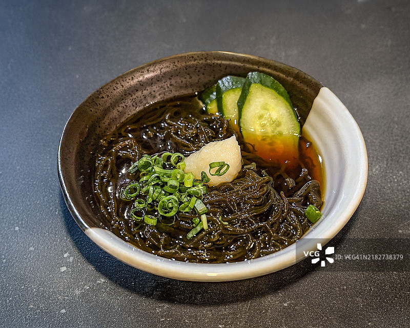 冲绳海藻配醋图片素材