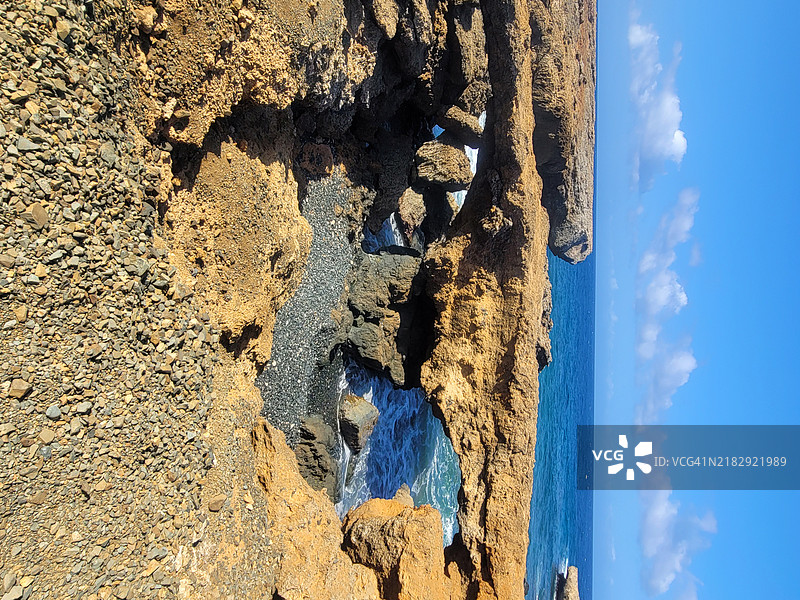 阿鲁巴海洋与天空的美丽景色图片素材