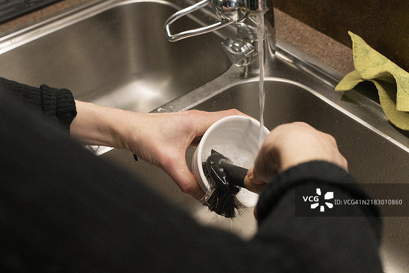 洗碗图片素材