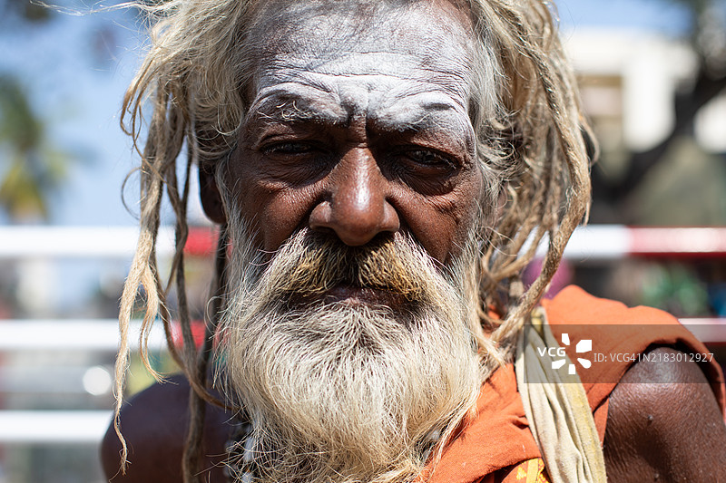 印度精神肖像，帕拉尼，泰米尔纳德邦图片素材