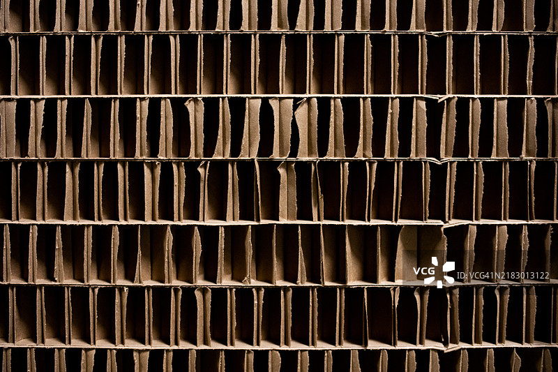 一堆堆的纸箱图片素材