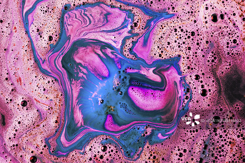 泡沫气泡表面浴球水图片素材