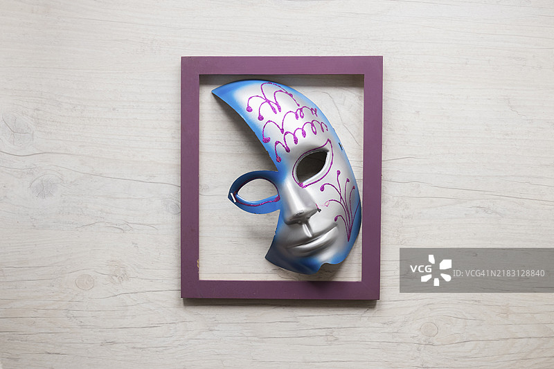 半面具框架图片素材