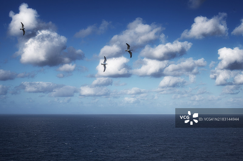 蓝色海洋图片素材