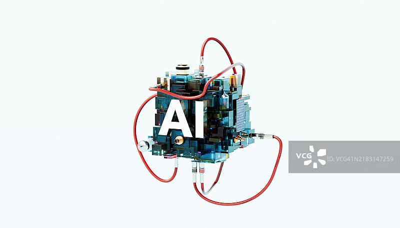 连接智能：驱动人工智能的数据网络图片素材