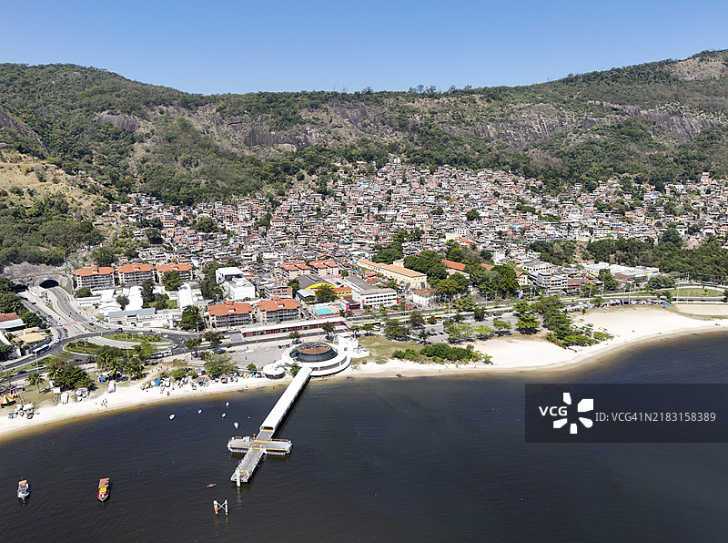 查里塔斯海滩和预防社区图片素材