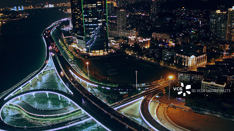 闽南大桥，厦门，福建，中国，亚洲。图片素材