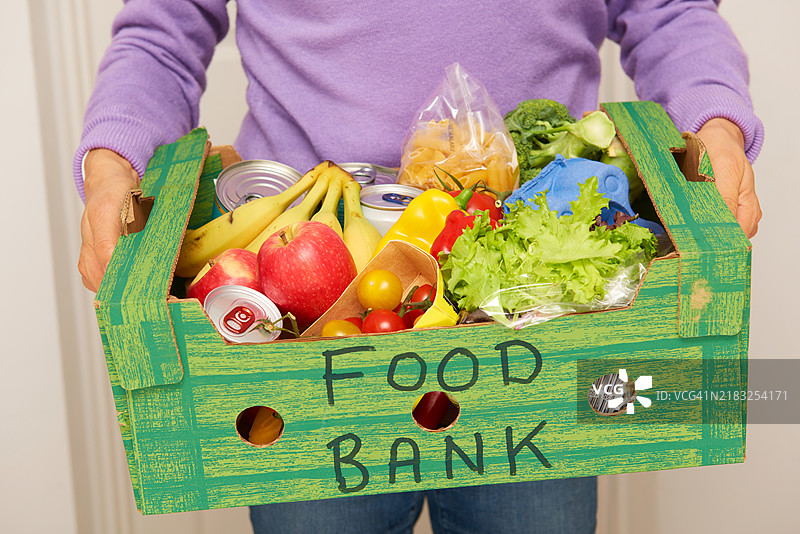 食品银行送餐图片素材