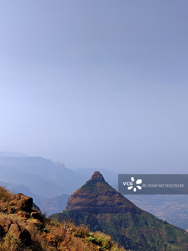 美丽的狮子点全景，洛纳瓦拉-马哈拉施特拉邦图片素材