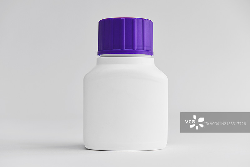 药瓶，留白空间。图片素材