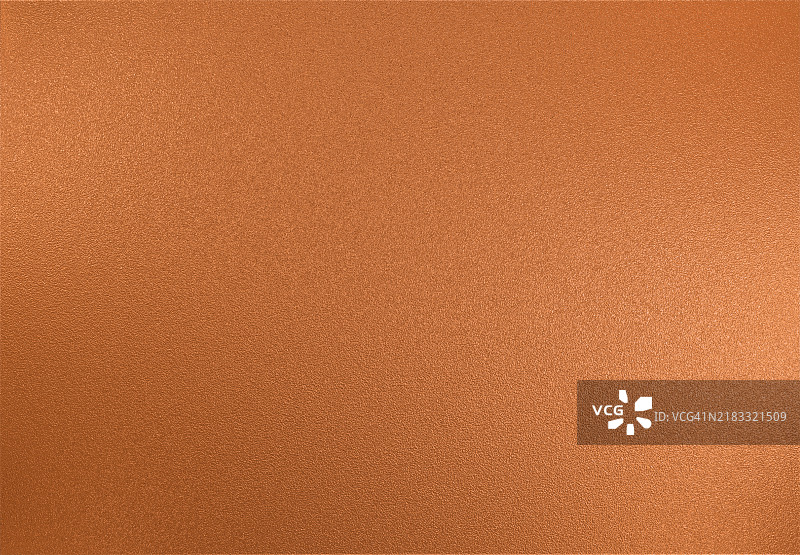 抽象背景，光滑的铜金属板纹理。图片素材