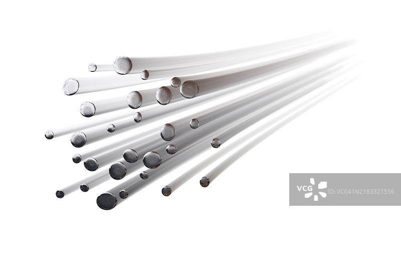 抽象背景，来自移动霰弹枪射击的散弹。图片素材