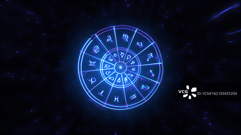 星座与占星术，包括星座、概念、预测、星座运势和信仰图片素材