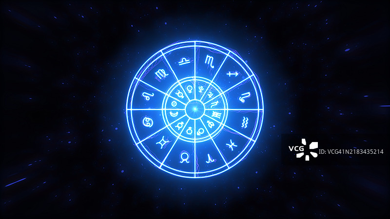 星座与占星术，包括星座、概念、预测、星座运势和信仰图片素材