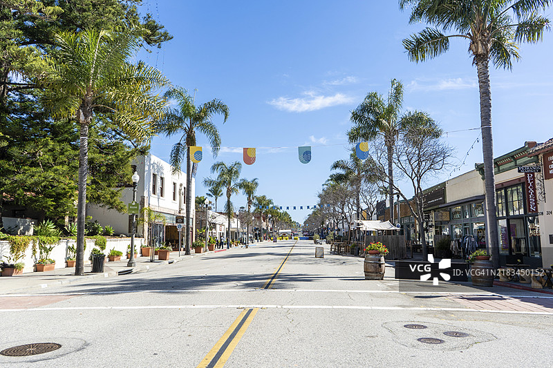 文图拉市中心的早晨图片素材
