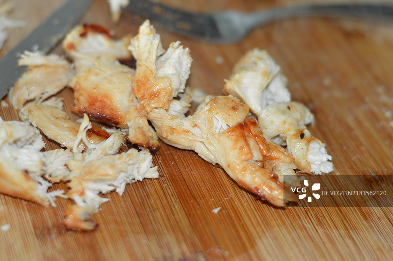 烤鸡特写镜头图片素材