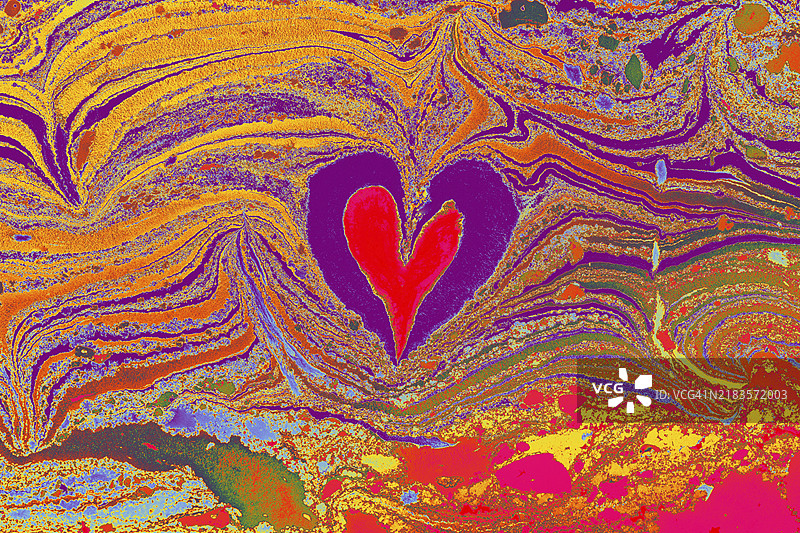 现代爱情概念的抽象浪漫背景设计模板图片素材