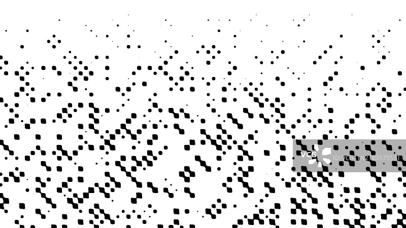 许多模糊点的行，计算机生成的抽象背景，3D渲染的背景图图片素材