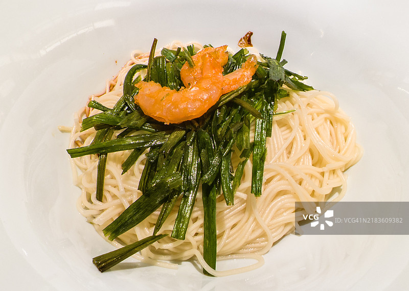 葱油拌面图片素材