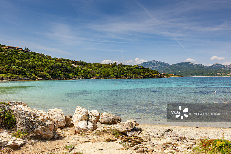 撒丁岛，拉马达莱纳岛图片素材