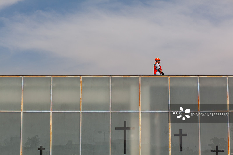 墨西哥城文化图像，瓜达卢佩圣母节庆典图片素材