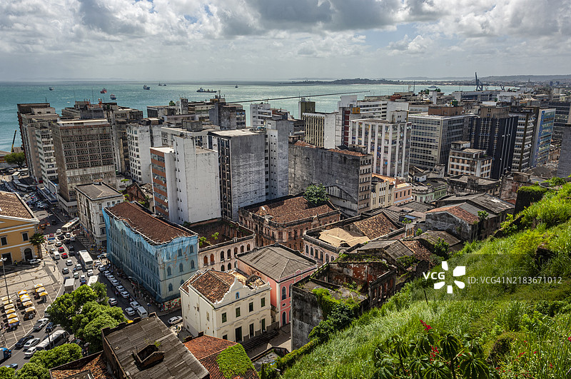 巴西，萨尔瓦多的景观图片素材