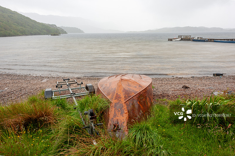 洛赫莫拉尔的恶劣天气。图片素材