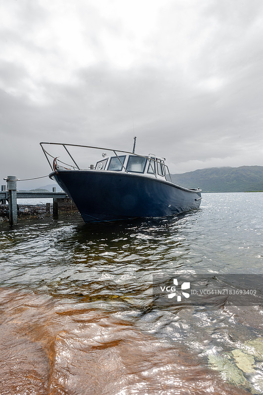 湖边 - 莫拉尔湖图片素材