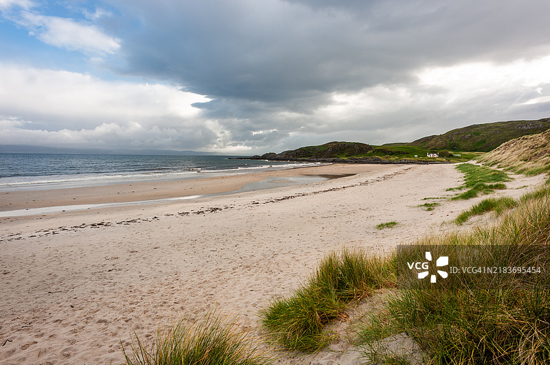卡穆斯达拉赫沙丘-苏格兰高地。图片素材