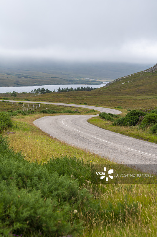 道路的弯道图片素材