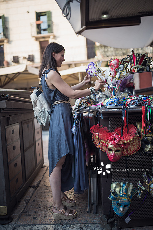 周末市场购物图片素材