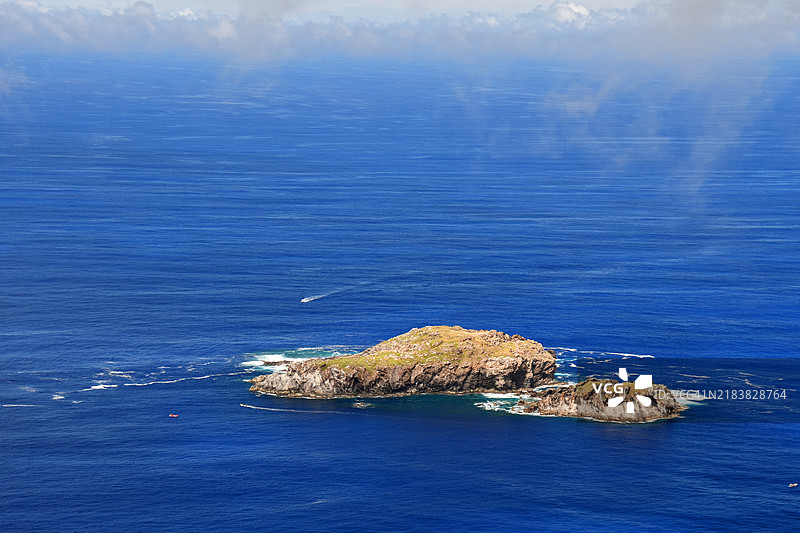 拉帕努伊（复活节岛，智利）的摩图考考图片素材
