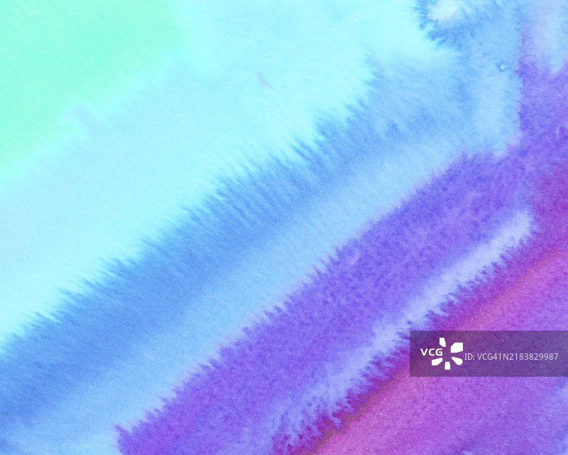 蓝色粉色水彩纹理背景图片素材