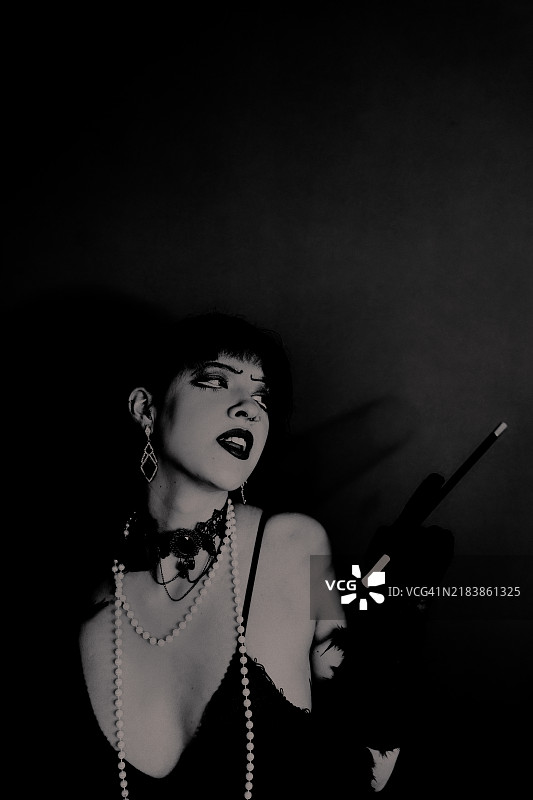 夜之女王。图片素材