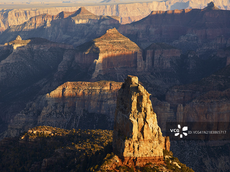 大峡谷日落景观图片素材