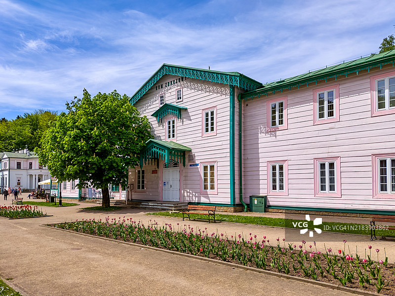 温泉大楼 - 建于1860年，专为温泉用途而建图片素材