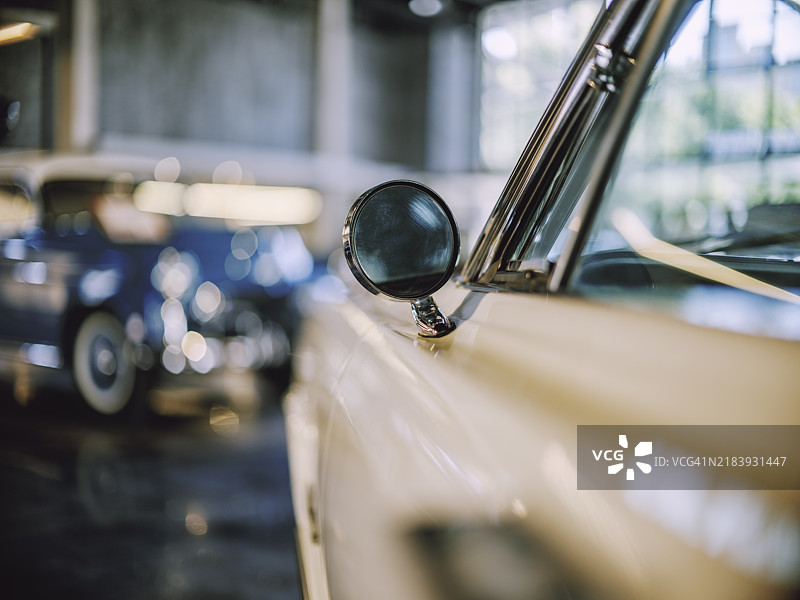 旧车后视镜图片素材