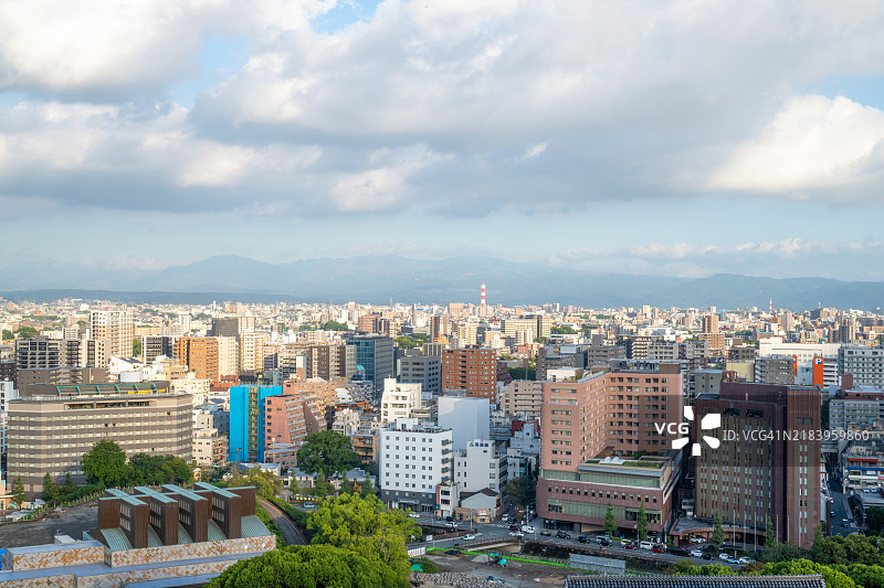 日本熊本市概况图片素材