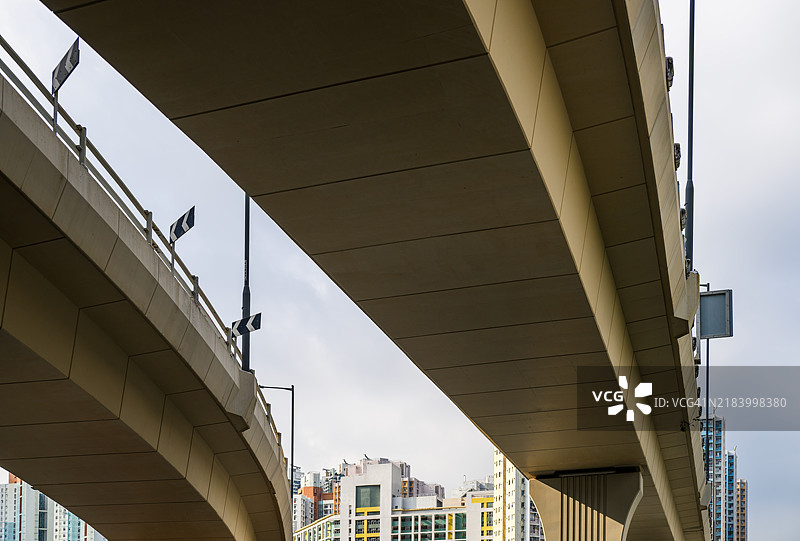 香港的高架桥图片素材