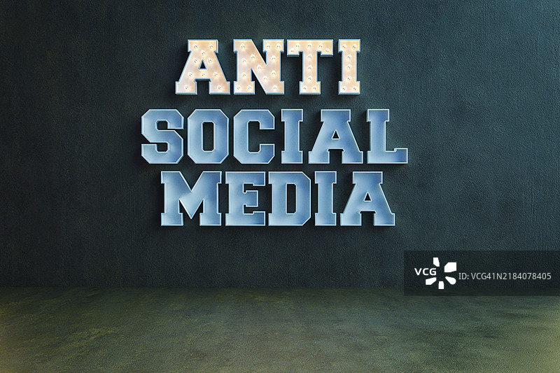 反社交媒体图片素材