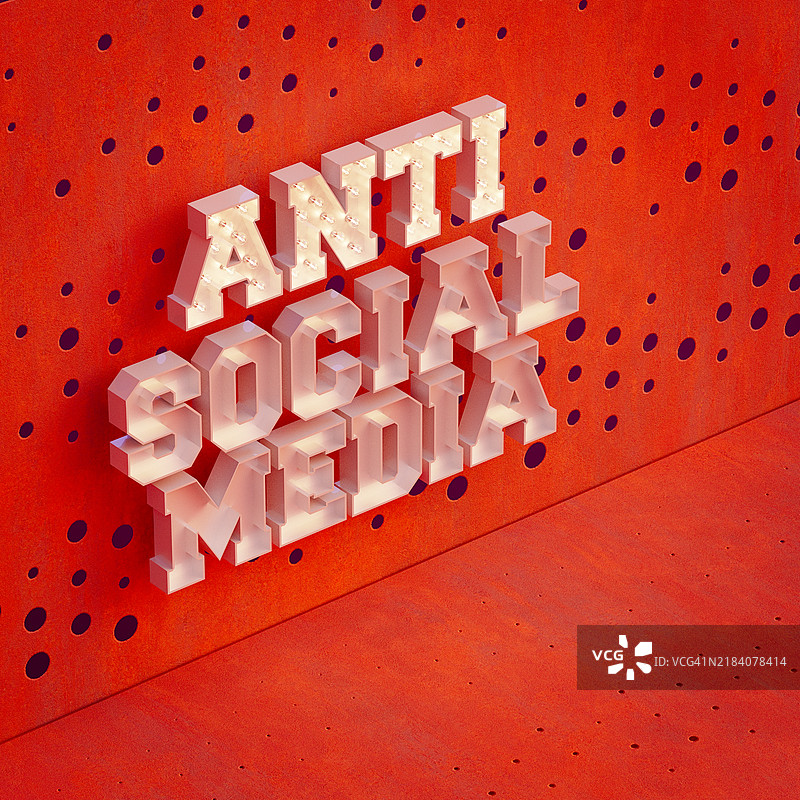 反社交媒体图片素材