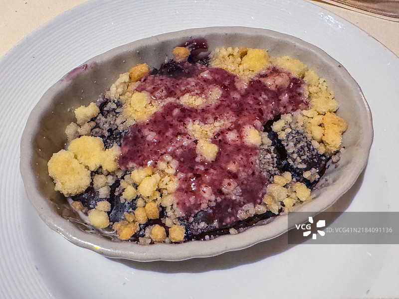 浆果饼图片素材