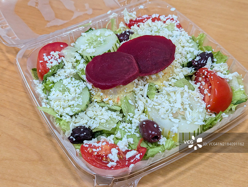 希腊沙拉图片素材