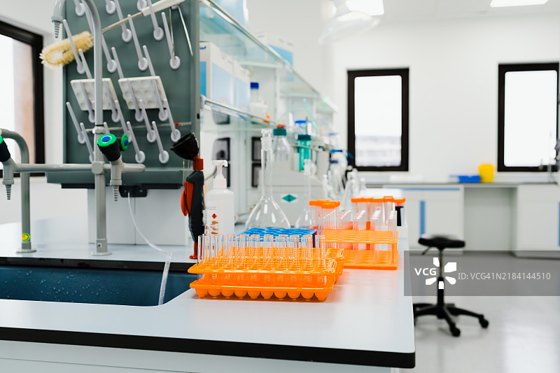 现代研究实验室。图片素材
