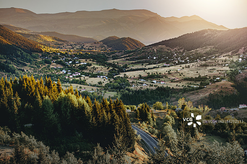 乡村地区的风景照片图片素材