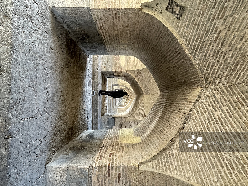 伊朗，伊斯法罕，哈朱桥图片素材